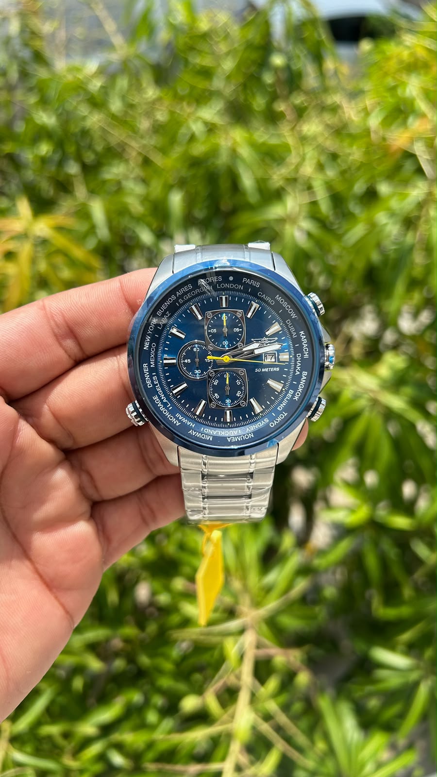 ⌚ Invicta Aviator 47818 — Blue Dial / Stainless Steel
