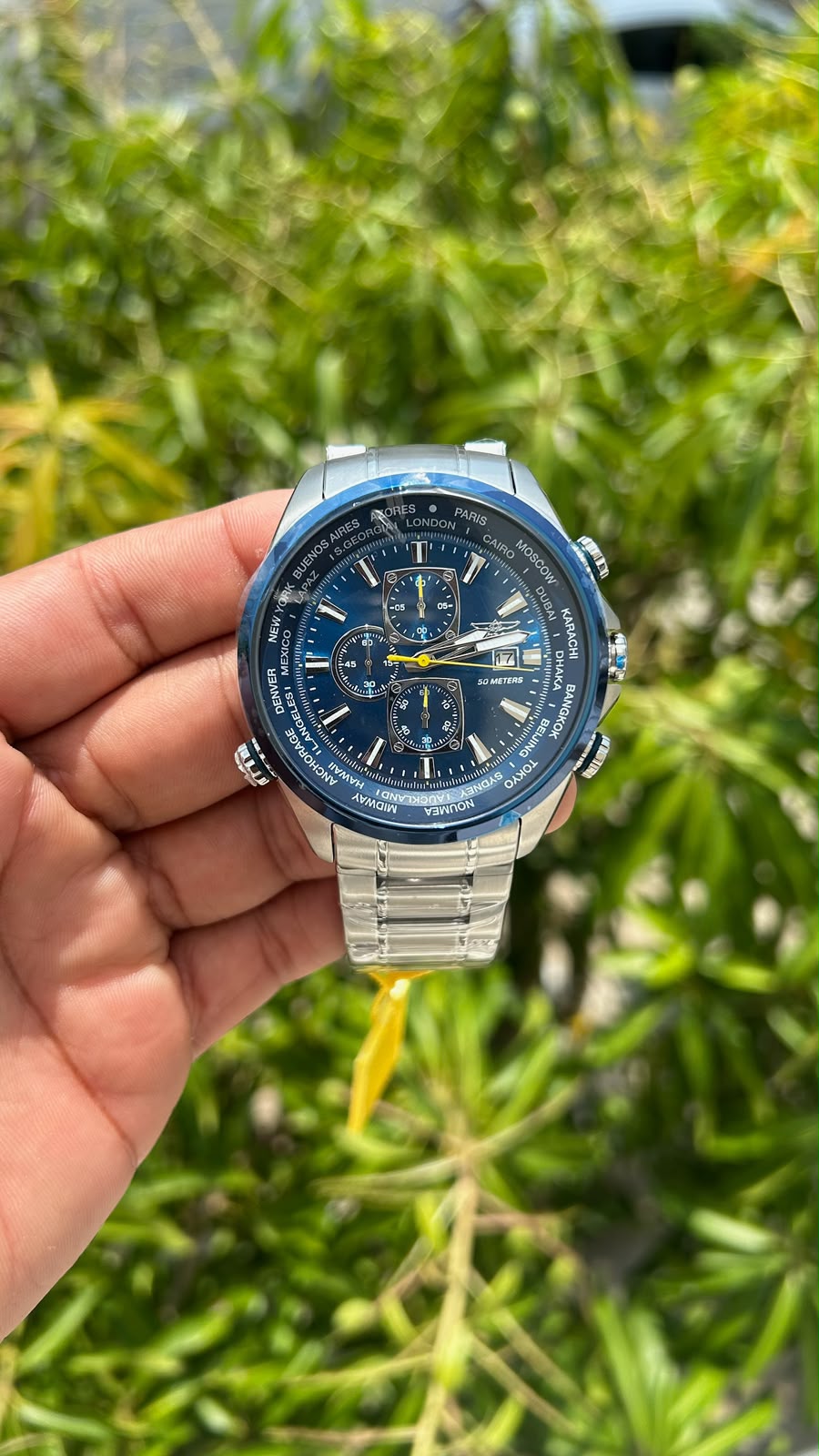 ⌚ Invicta Aviator 47818 — Blue Dial / Stainless Steel