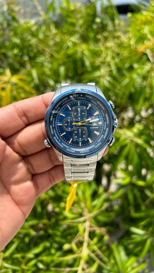 ⌚ Invicta Aviator 47818 — Blue Dial / Stainless Steel